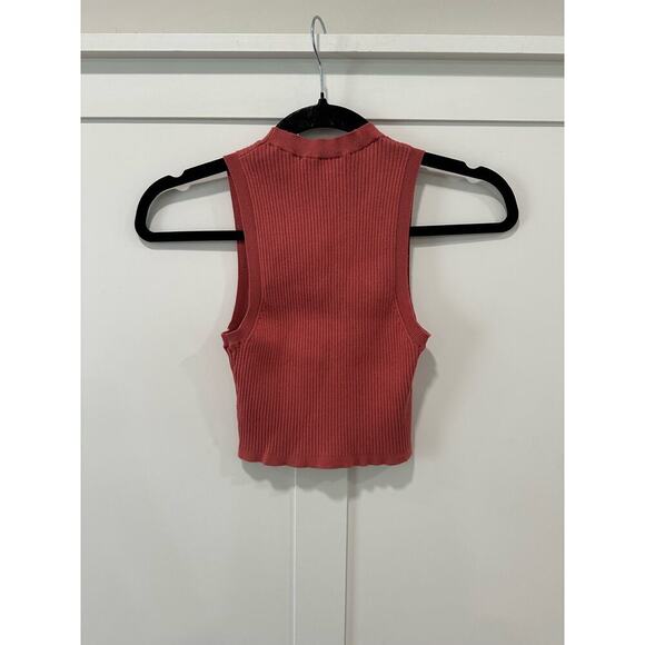 Wilfred Cropped Ribbed Tank - Picture 5 of 5